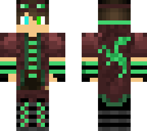 green and blue eyes elf steam punk guy