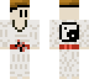 karate boy (pixel style)
