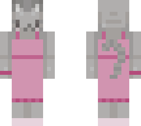 kitty with dress