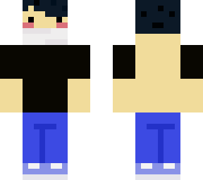 my skin now with detachable mask and clothes