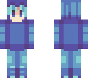 only blue