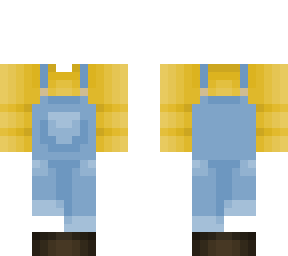 overalls with sweater base