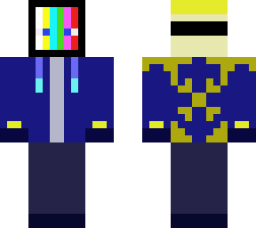 random skin tv head