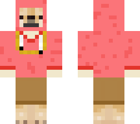 red/pink hoddie doge