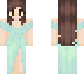 seafoam dress