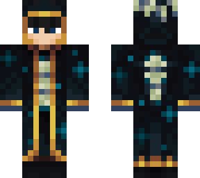 shreezus sculk cloak but this time with a weird crown thing
