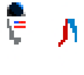 white astronaut