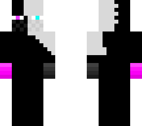 black n white enderman