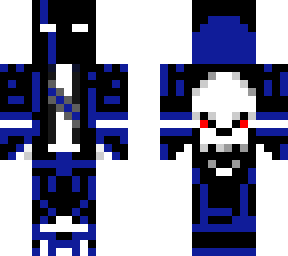 dark herobrine with hat