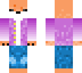 fox with lavender sweater
