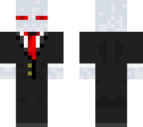 gost with suit