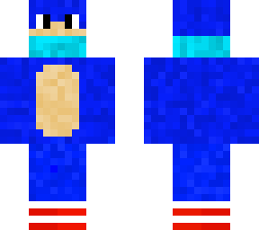 me as sonic swimming