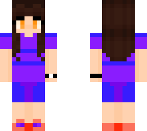 purple skin for girls