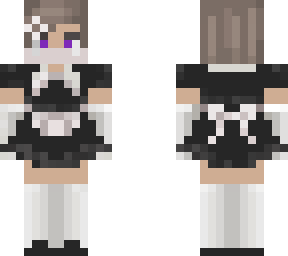 put on the maid dress *points gun*