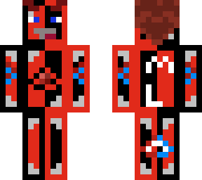 red and black