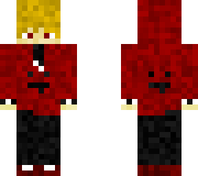 red hoddie boy