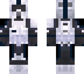 scout trooper commandor white version blue