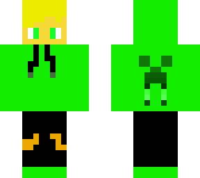 tryhard green boy