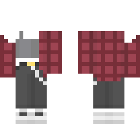 -* red & grey drip *-