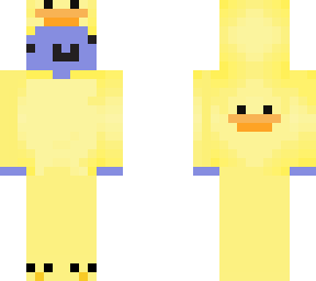 a blue duck blob
