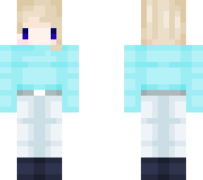 blonde winter