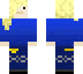 blue girl