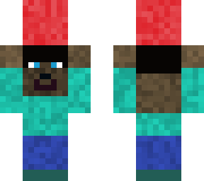 darker short steve is holding bloody water