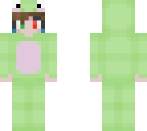 frog onsie skin