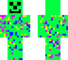 glitched: green