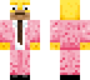 homer in suit