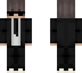 me in a suit with a cool tie and glasses