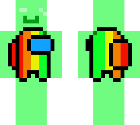 my among us skindex skin! i guess... is rainbow