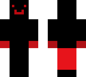 my first skin called... the chosen one (with a mask and suit)