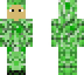 person in creeper pjs