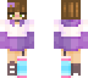 purple sweater