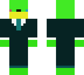 robot frog business man