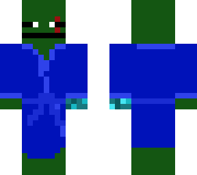 the frog in  robe