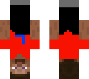 upside down steve as me