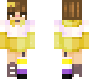 yellow sweater