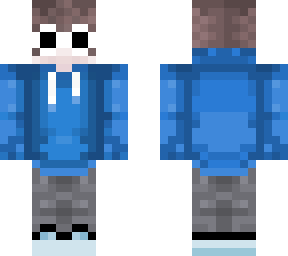 blue hoodie with clout glasses