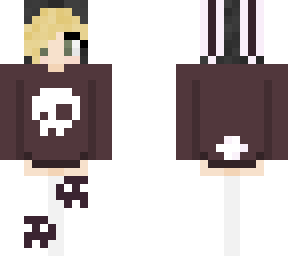 bunny skull pajamas