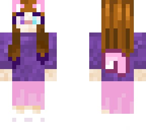 colorful cat character