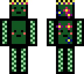 cute green figure