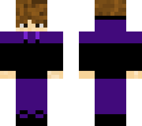 elie d.purple and black hoodie
