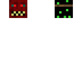 hacked flying head