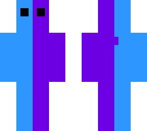 purple and blue