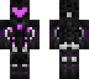 purple lights robot