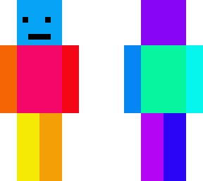 rainbow person