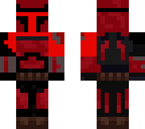 red mandalorian