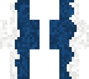 blue white skin